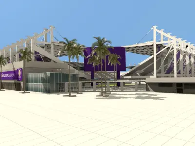 EXPLORIA STADIUM - Orlando City 3D model