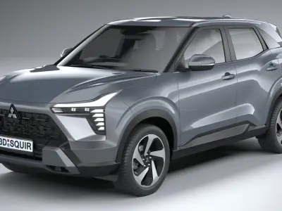 Mitsubishi Xforce 2024 3D model