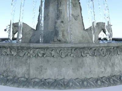 Water Fountain 3D model