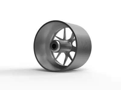 HRE PERFORMANCE P101 3D PRINT MODEL 3D print model