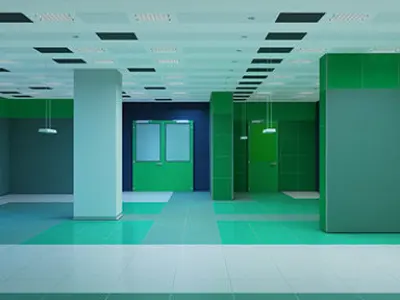 Dosch 3D - Environments - Clean Room 3D model