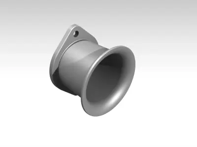 Velocity Stack For Weber DCOE 45 Carburetor Lenght 50mm 3D print model