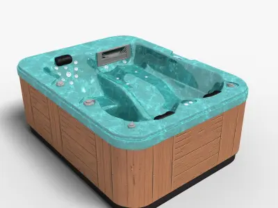 Whirl Rose SPA 3D model