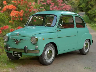 Seat 600 3D model