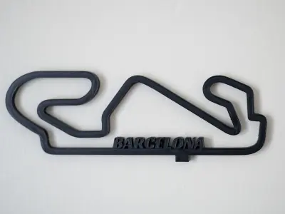 24 x Formula One Grand Prix Racing Tracks 2025 3D print model