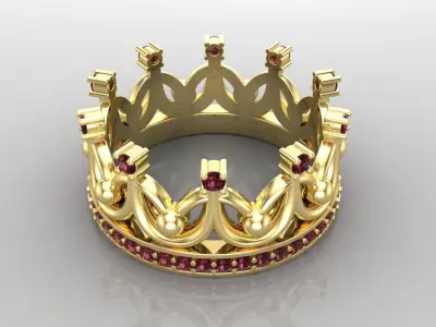 Ring M65 The luxury for women and men ring wedding 3D print model