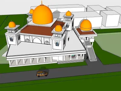 Mosque01 3D model