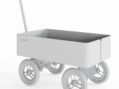  Trade Winds Wagoon Garden Trolley 3D model