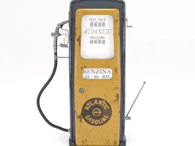 Atlantic Gas Pump 3D model
