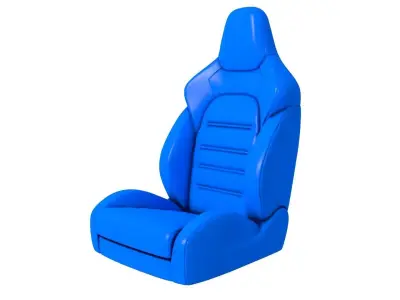 Car seat - seat 3D print model