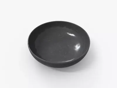 Stylish Bowl Low-poly 3D model