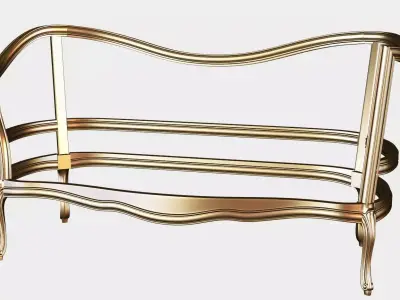 Carved decor for cnc 67 3D model