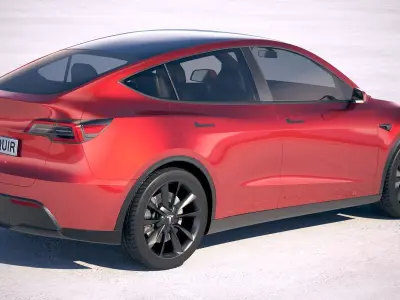 Tesla Model Y 2021 3D model