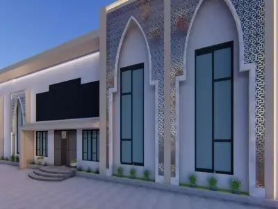 Modern Villa A72 DWG SketchUp Render Pack 3D model