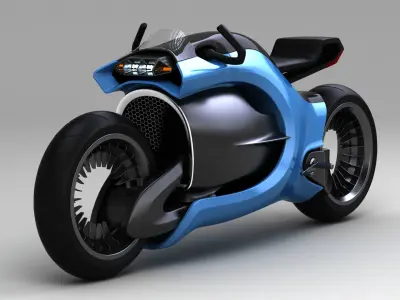 eBike Concept 3D model