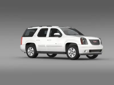 GMC Yukon XFE 2009 3D model