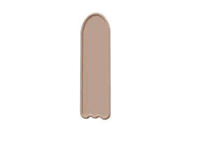 Barba modern full length mirror 3D model