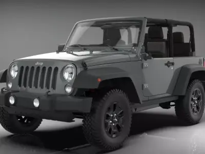 2016 Jeep Wrangler 3D model