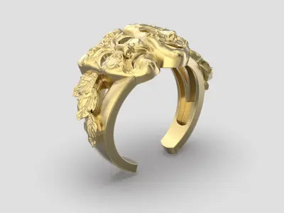 R 163 two masks 3D print model