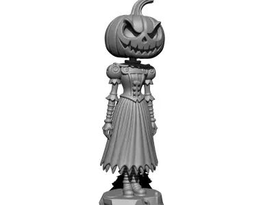 Halloween Princess 3D print model
