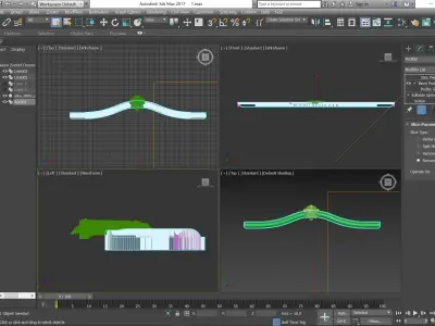 Arch 3d model for cnc 3dprint Sorce File 3DS MAX 2017 3D model