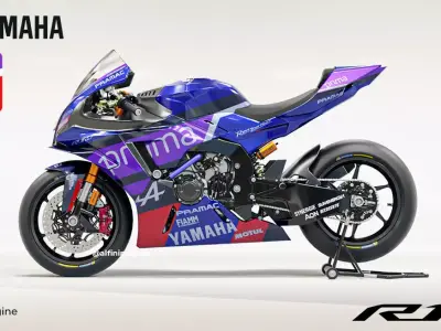 Yamaha R1-M Prima Pramac Racing MotoGP Livery 3D model