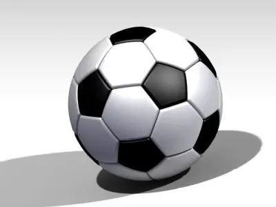 Football soccer ball 3D print model