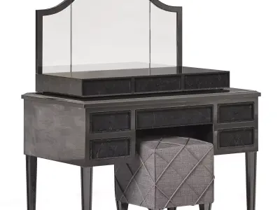 Karen Makeup Table by elve luxury 3D model