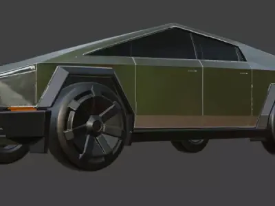 Tesla Cybertruck 3D Model 3D model