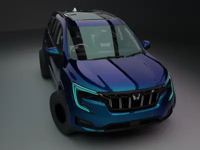 xuv 700 3D model