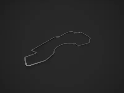Albert Park Circuit - Australia - 3D Printable 3D print model