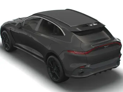 Aston Martin DBX Q Worldwide 2021 3D model