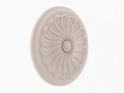 Classic Ceiling Medallion 47 3D model