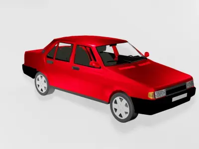 Tofas Sahin classic car 3d car model  3D model