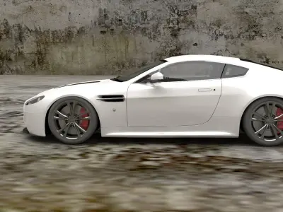 Aston martin v12 vantage 3D model