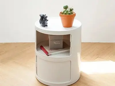 Genie Circular Storage Cabinet 3D model
