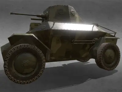 39M Csaba Low-poly 3D model