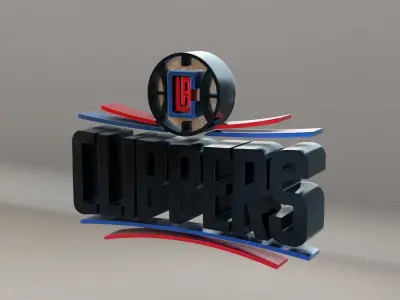 NBA LA Clippers Logo 3D model