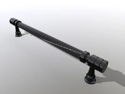 Classic Door Handle Model B 3D model