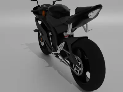 Model of Yamaha YZF-R6 3D model