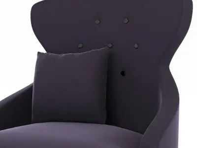 BRABBU TUAREG ARMCHAIR 3D model