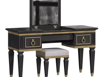 Maja Makeup Table by Elve Luxury 3D model
