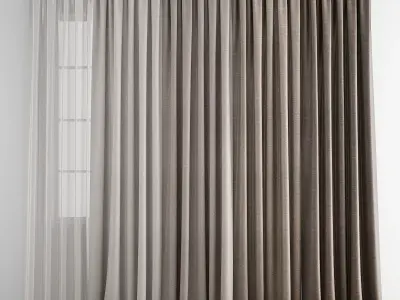 curtain 458 3D model