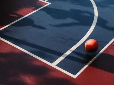 Sports Courts rr 3D model