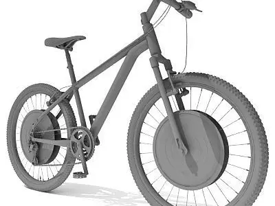 Detailed 3D Bike 3D model