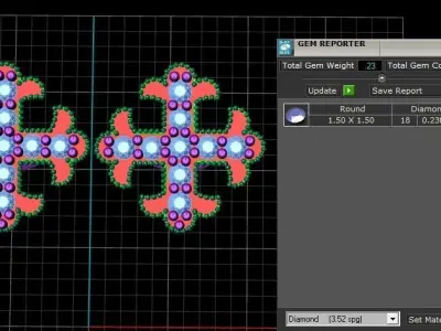 earring 3D print model