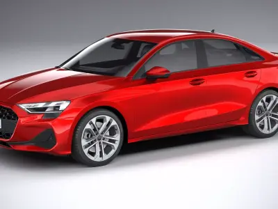 Audi A3 Sedan 2025 3D model