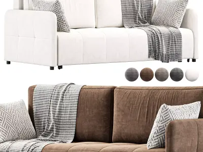 Brent Sofa By Divan 3D model