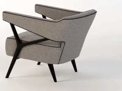 EcoFirstArt Will Club Chair 3D model