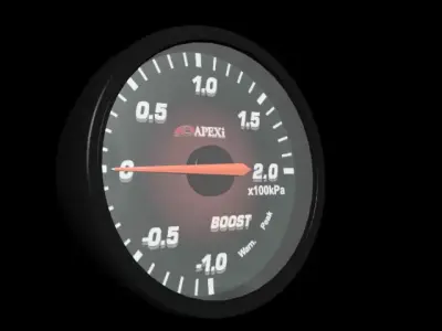 Apexi EL Low-poly 3D model